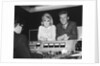 Dusty Springfield at Philip Records Recording Studio by Harry Hammond