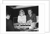 Dusty Springfield at Philip Records Recording Studio by Harry Hammond