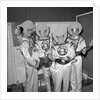 The Spotniks dressed up as astronauts by Harry Hammond
