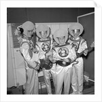 The Spotniks dressed up as astronauts by Harry Hammond