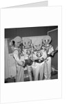 The Spotniks dressed up as astronauts by Harry Hammond