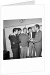The Searchers receiving Cash Box award for Love Potion by Harry Hammond