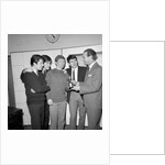 The Searchers receiving Cash Box award for Love Potion by Harry Hammond