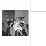 Cliff Richard with celebrity friends at the Palladium by Harry Hammond