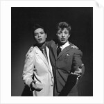Cliff Richard with Tommy Steele by Harry Hammond