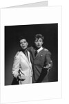 Cliff Richard with Tommy Steele by Harry Hammond