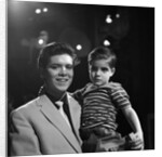 Cliff Richard with a young fan by Harry Hammond