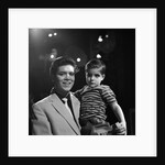 Cliff Richard with a young fan by Harry Hammond