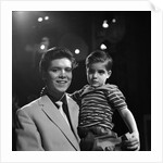 Cliff Richard with a young fan by Harry Hammond