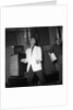Cliff Richard recording in a studio by Harry Hammond