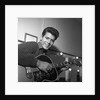 Cliff Richard with guitar by Harry Hammond