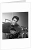 Cliff Richard with guitar by Harry Hammond