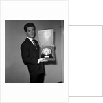Cliff Richard with his first gold record by Harry Hammond