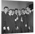 Cliff Richard holding awards by Harry Hammond
