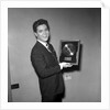 Cliff Richard with his first gold record by Harry Hammond