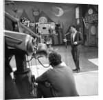 Cliff Richard in a TV studio by Harry Hammond