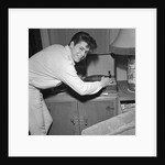 Cliff Richard playing records by Harry Hammond