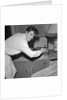 Cliff Richard playing records by Harry Hammond