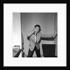 Cliff Richard rehearsing in a dressing room by Harry Hammond