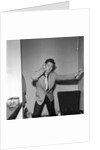 Cliff Richard rehearsing in a dressing room by Harry Hammond