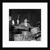 Johnnie Ray at the drums by Harry Hammond