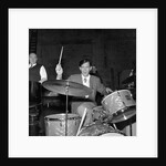 Johnnie Ray at the drums by Harry Hammond