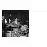 Johnnie Ray at the drums by Harry Hammond
