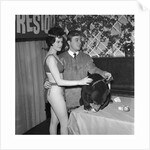 Johnny Preston with an unknown woman by Harry Hammond