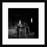 Elvis Presley at a Press Conference in Frankfurt by Harry Hammond