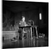 Elvis Presley at a Press Conference in Frankfurt by Harry Hammond