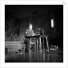 Elvis Presley at a Press Conference in Frankfurt by Harry Hammond