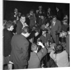 Elvis Presley at a Press Conference in Frankfurt by Harry Hammond