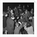 Elvis Presley at a Press Conference in Frankfurt by Harry Hammond