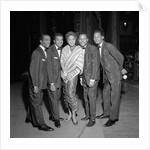 The Platters posing at the Palladium by Harry Hammond