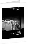 Peter, Mary and Paul on stage at the Palladium by Harry Hammond