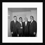 Roy Orbison and Wesley Rose by Harry Hammond