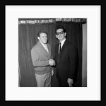Roy Orbison with Del Shannon by Harry Hammond