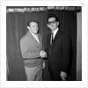 Roy Orbison with Del Shannon by Harry Hammond