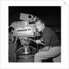 Tony Martin on set at Granada Television by Harry Hammond
