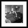 Jayne Mansfield at the Palladium dressing room by Harry Hammond