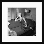Jayne Mansfield at the Palladium dressing room by Harry Hammond