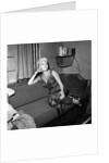 Jayne Mansfield at the Palladium dressing room by Harry Hammond