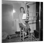 Julie London recording at IBC Studios by Harry Hammond