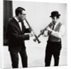 Terry Lightfoot and Acker Bilk by Harry Hammond