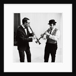 Terry Lightfoot and Acker Bilk by Harry Hammond