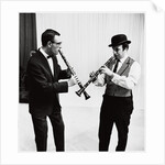 Terry Lightfoot and Acker Bilk by Harry Hammond