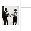 Terry Lightfoot and Acker Bilk by Harry Hammond