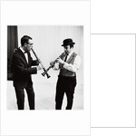 Terry Lightfoot and Acker Bilk by Harry Hammond