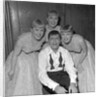 Jerry Lewis with the Kaye Sisters by Harry Hammond