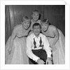 Jerry Lewis with the Kaye Sisters by Harry Hammond